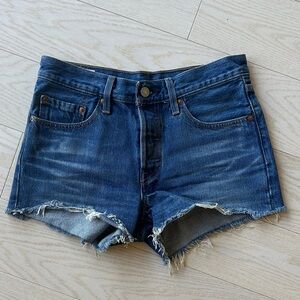 Levi's Classic Blue Jean Shorts